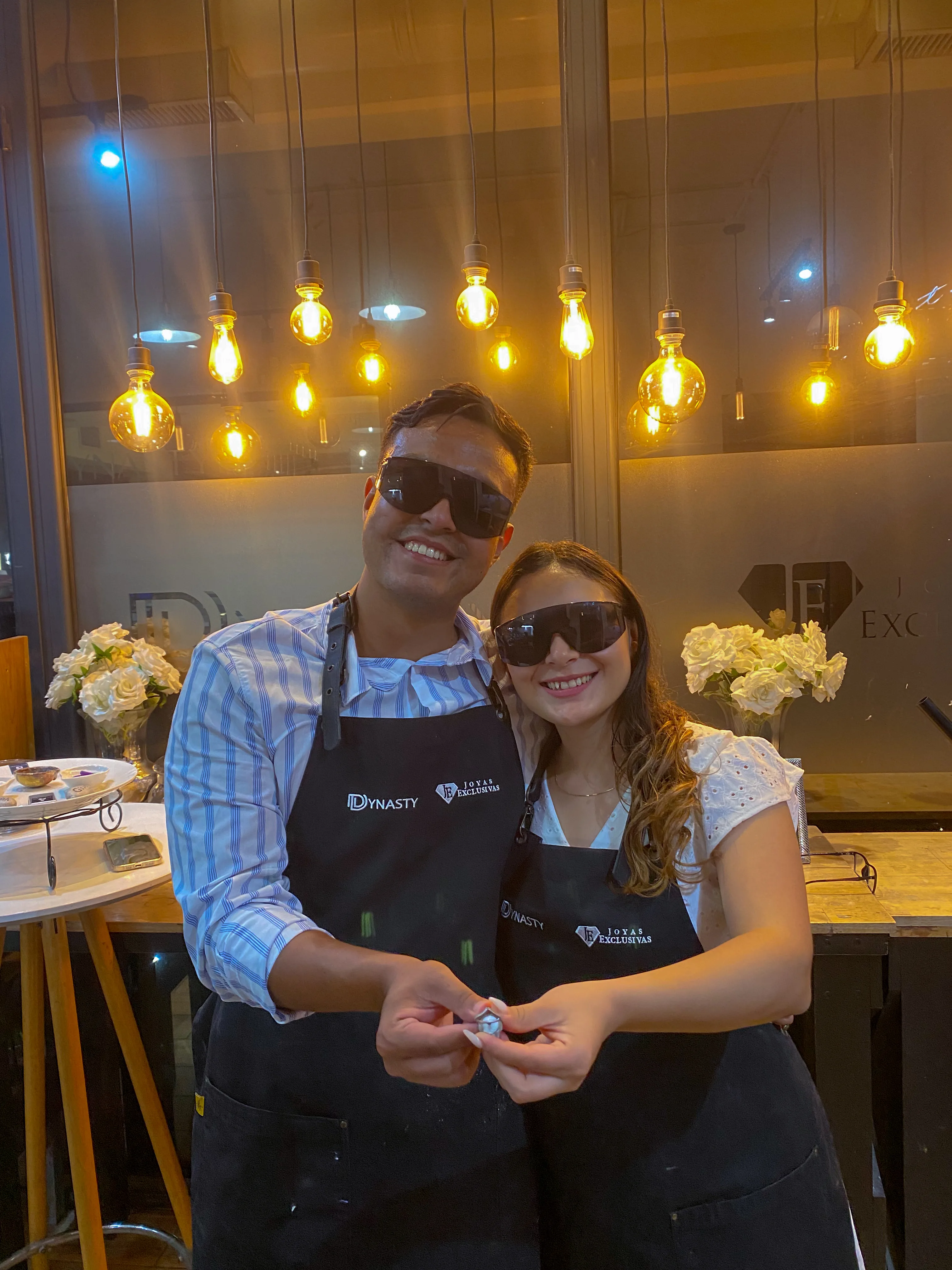 Miguel y Sofia en un momento especial